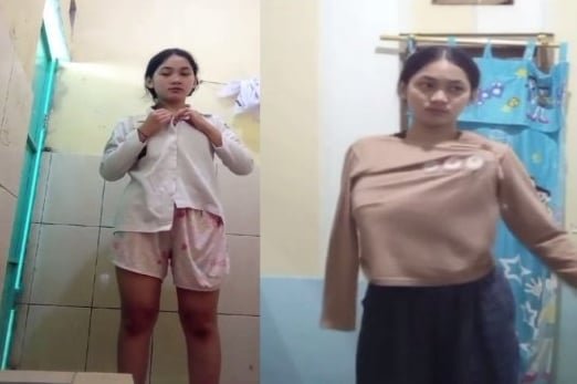 Video nữ sinh khoe bướm rực rỡ giống hoa