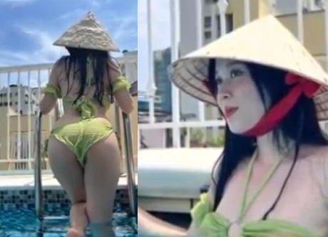 Cao Thanh Tuyền excited for poolside f*cking session