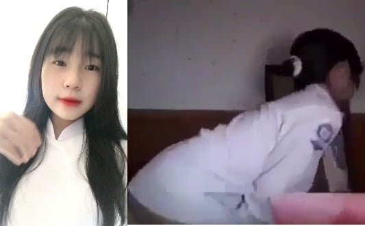 Sex nữ sinh dâm đãng với cái lồn ướt